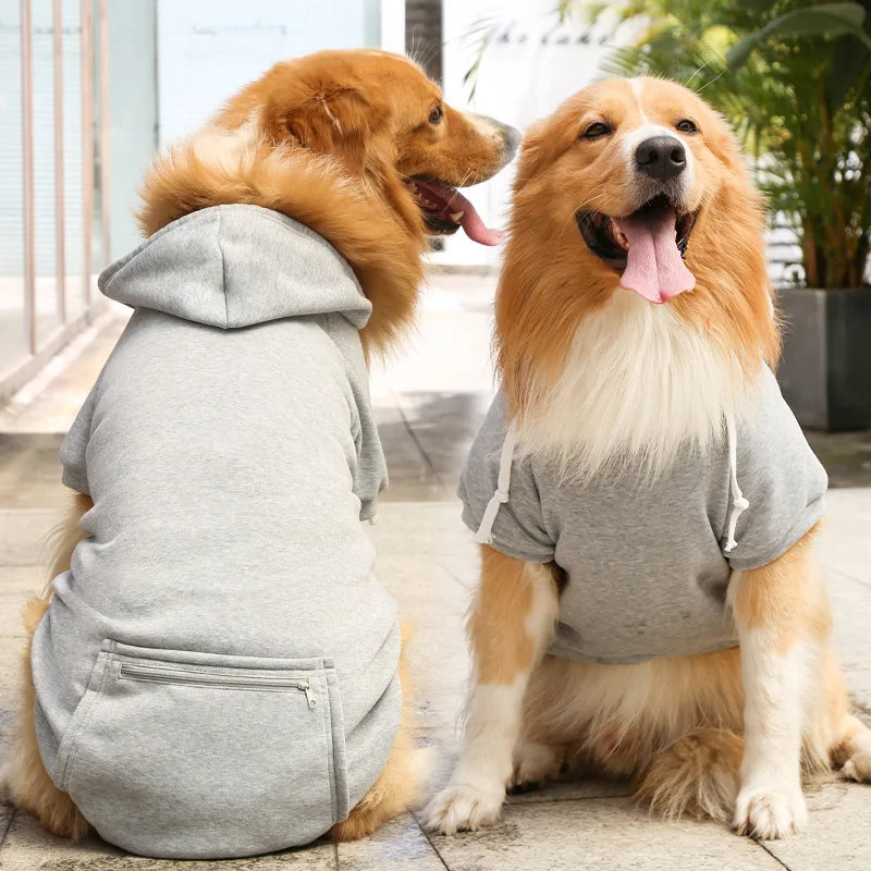 Big Dog Pet Hoodies Clothes 2XL-5XL