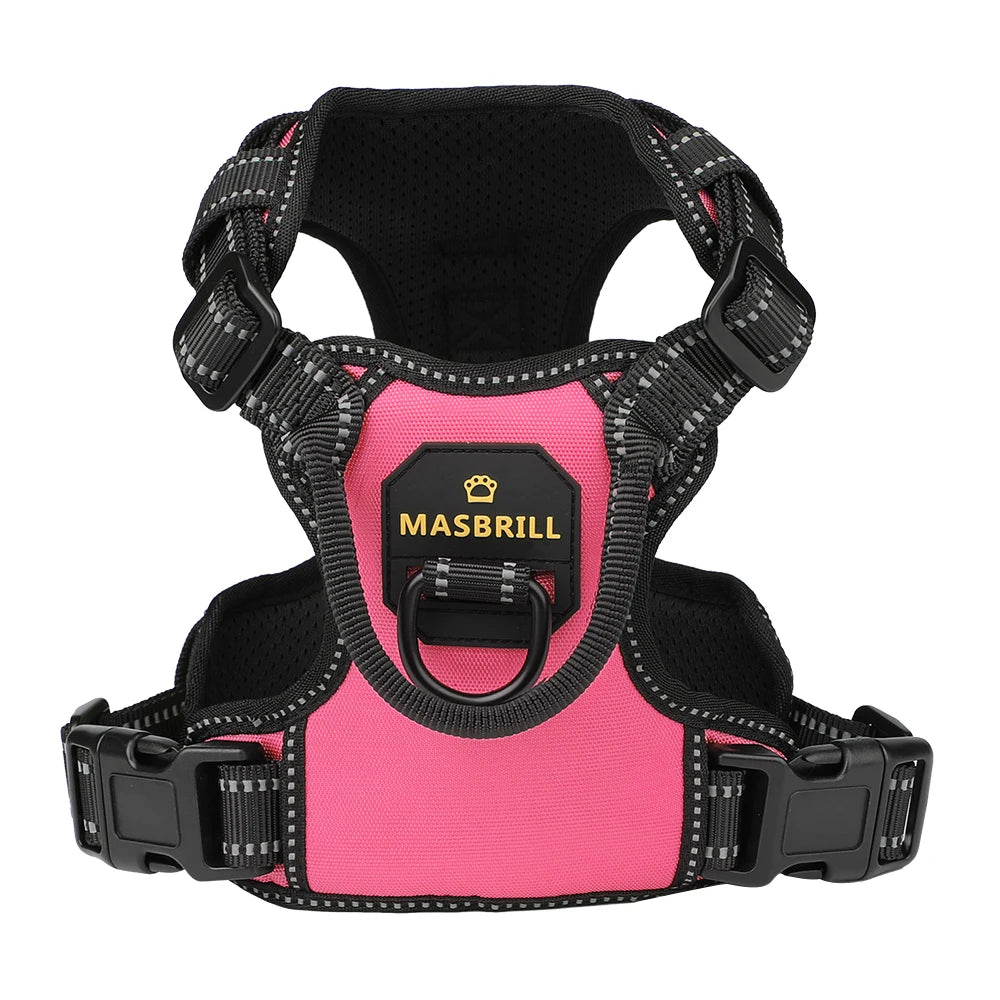 Dog Harness No Pull Adjustable Reflective