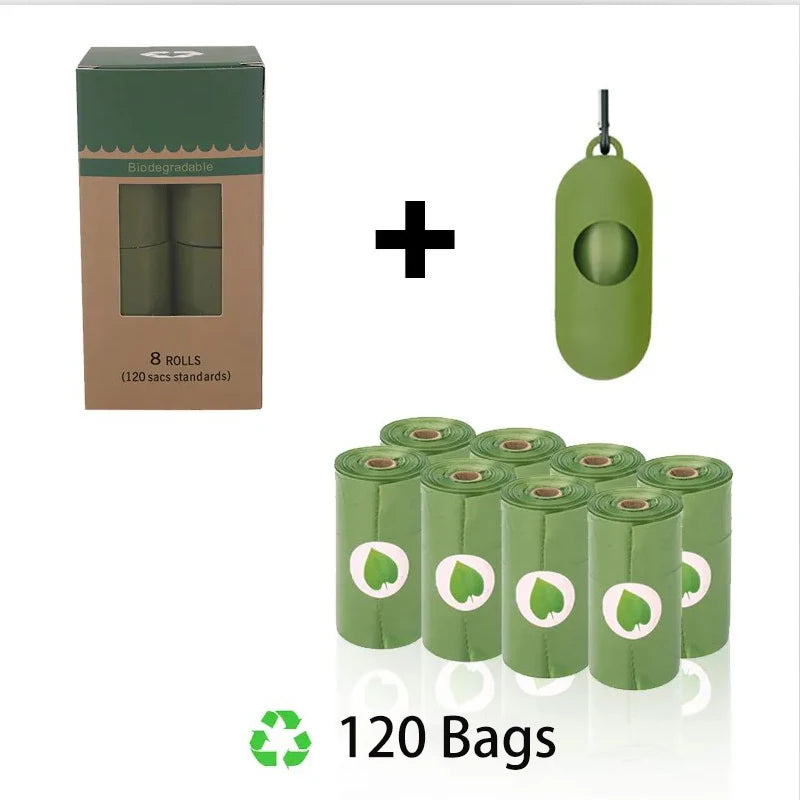 Dog Poop Bag Biodegradable Strong with Dispenser