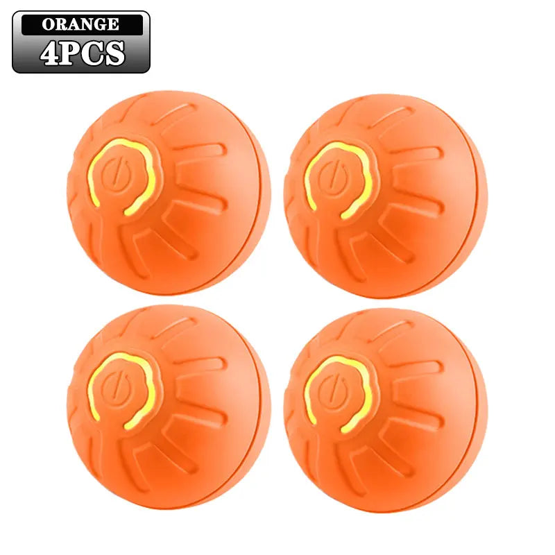 1-10PCS Smart Dog Toy Ball Electronic Interactive USB Automatic Moving Bounce